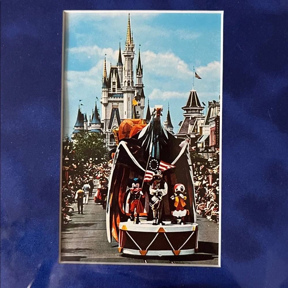 Disney World America on Parade Vintage Super 8 Movie 1975 Ticket 4th of July